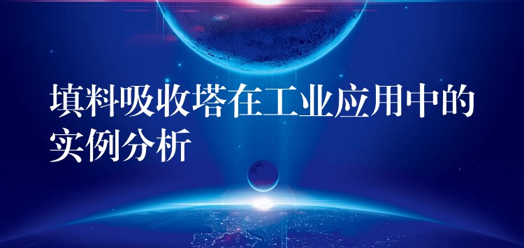 填料吸收塔在工业应用中的实例分析