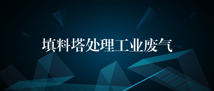填料塔处理工业废气
