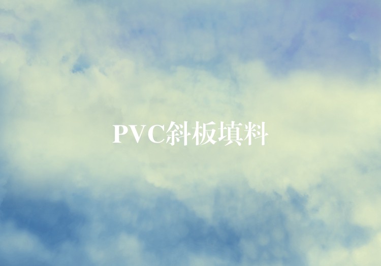 PVC斜板填料