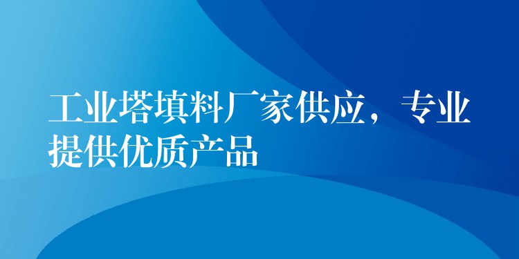 工业塔填料厂家供应，专业提供优质产品