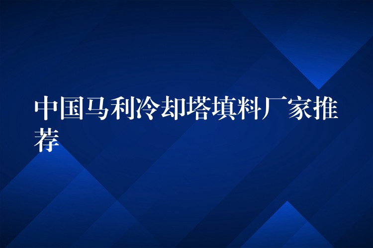 中国马利冷却塔填料厂家推荐