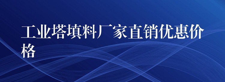 工业塔填料厂家直销优惠价格