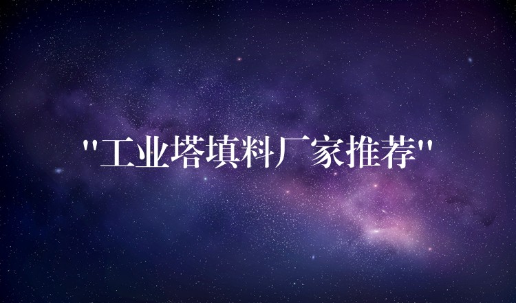 “工业塔填料厂家推荐”